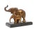 Art Deco Two Elephants on Black Marble Base, France, 1925 For Sale - Image 3 of 12