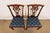 1980s Baker Furniture Style Georgian Carved Mahogany Side Chairs or Dining Chairs, Pair For Sale - Image 5 of 12