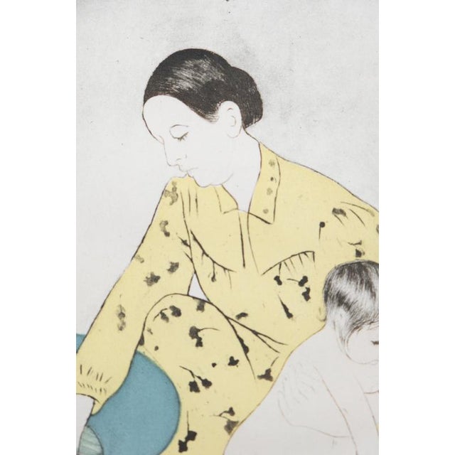 Mary Cassatt, The Child's Bath, Engraving For Sale - Image 5 of 8