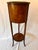 Antique Burl Wood Edwardian Plant Stand W/Copper Insert For Sale - Image 15 of 18
