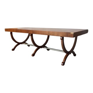 1930's Art Deco Large Dining Table or Hall Table For Sale