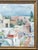 Modern 1935 Gordon McCouch Mediterranean Modernist Landscape Oil on Burlap For Sale - Image 3 of 18