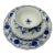 Antique Meissen Porcelain Blue Onion 3-Piece Trio– Cup, Saucer, & Plate – First Quality For Sale