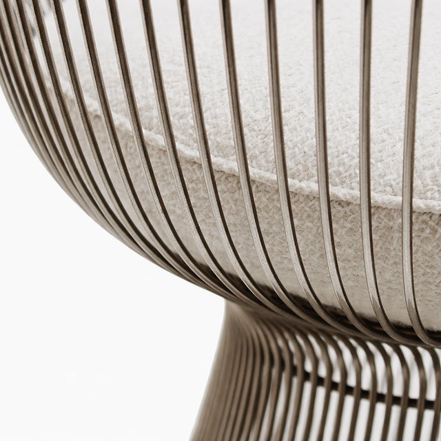 Chairs with Steel Structure by Warren Platner for Knoll Inc. / Knoll International, 1960s, Set of 4 For Sale - Image 9 of 14