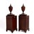 104 George III Style Telescoping Knife Urns Pedestal Cabinet Wine Cisterns Book Matched - A Pair For Sale - Image 4 of 18