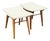 Beech Wood Stools by Závod Malacky, Czechoslovakia, 1970s, Set of 2 For Sale