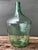 Vintage Green Glass Demijohn Bottle For Sale - Image 9 of 14