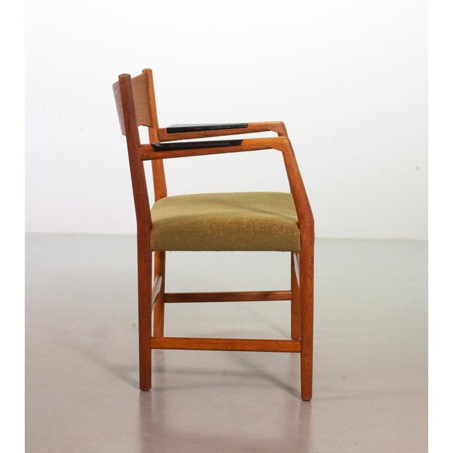 Set of Town Hall Wooden Armchairs by Hans Wegner for Plan Mobler, Denmark, 1947 For Sale - Image 13 of 18