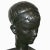 Metal Bronze Boy's Head Sculpture on Pedestal, Mid-20th Century For Sale - Image 7 of 10