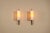 Wall Lights in Acrylic Glass, Teak and Glass from Arlus, France, 1950s, Set of 2 For Sale - Image 6 of 12