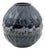 Tanzania Zebra Vase by Marie Claude Lalique, 1991 For Sale