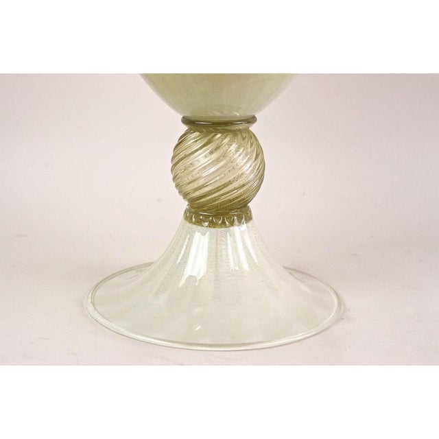 Murano Amphora Vase attributed to Gabbiani Venice, Italy, 2000s For Sale - Image 4 of 18