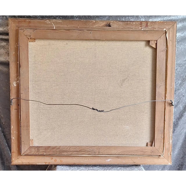 Wolfgang Schlüter, Heath Landscape, 1960s, Oil on Canvas, Framed For Sale - Image 4 of 5