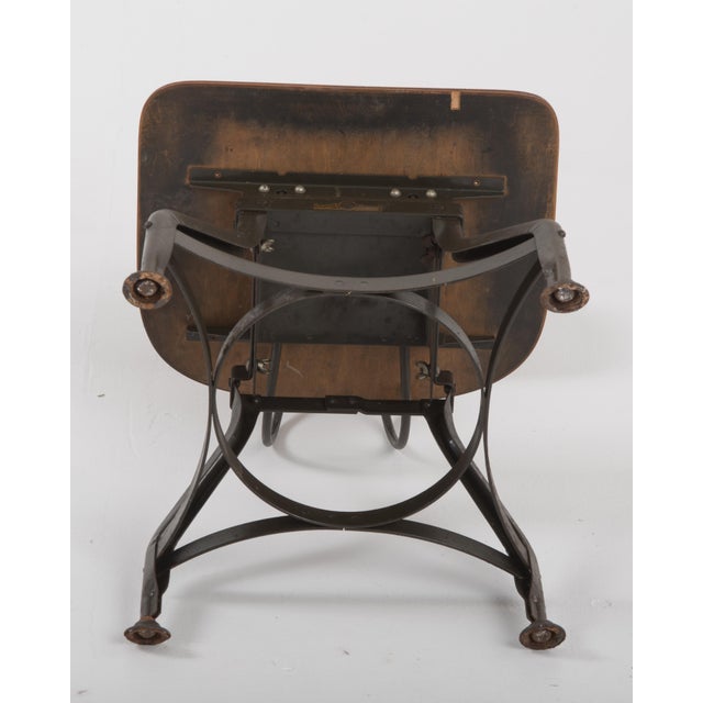 Toledo Metal Furniture Company Industrial Architect Drafting Chair