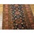 Textile 1890s Blue Navy Traditional Antique Runner Tribal Geometric Kurdish Wool Rug For Sale - Image 7 of 7
