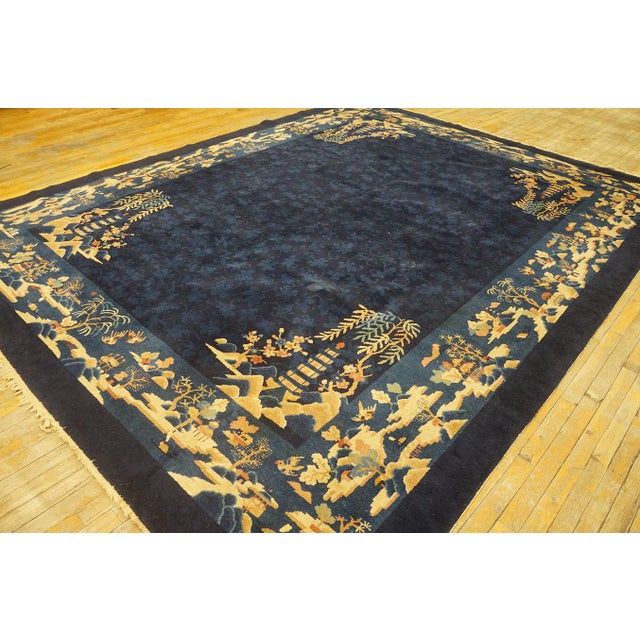 Chinese Early 20th Century Chinese Peking Carpet For Sale - Image 3 of 9