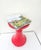 Plastic Tamtam Seat in Bright Red by Henry Massonnet, 1970s For Sale - Image 7 of 13