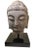 Stone 19th Century Chinese Stone Buddha Head For Sale - Image 7 of 7