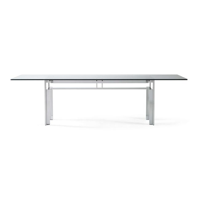 Metal Large Doge Dining Table by Carlo Scarpa for Cassina For Sale - Image 7 of 17