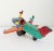 Mid 20th Century Vintage Mexican Folk Art Acrobats on Airplane, Mid 20th Century For Sale - Image 5 of 10