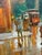 Lorain San Francisco Flower Market Oil Painting, Signed For Sale - Image 4 of 12