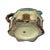 Ceramic Early 20th Century Yellow and Blue Cottage Majolica Jug For Sale - Image 7 of 8