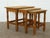 1960s Scandinavian Modern Oak Nesting Tables from Henning Kjærnulf, Denmark, 1960s For Sale - Image 5 of 12