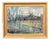 Hugo Carlberg, Obscured by Trees, 1920s-1940s, Oil on Canvas For Sale