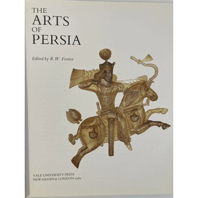 Paper The Arts of Persia Ronald W. Ferrier Hardcover Book 1st Ed. 1989 For Sale - Image 7 of 13