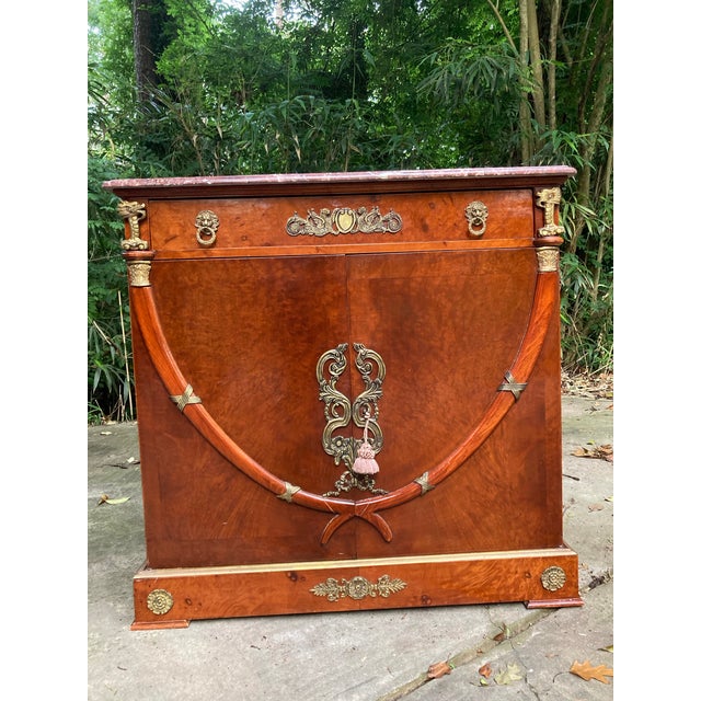 Chinoiserie Chinoiserie Vintage Hall Cabinet For Sale - Image 3 of 12