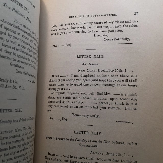 Complete Letter-Writer 1906 For Sale - Image 9 of 11