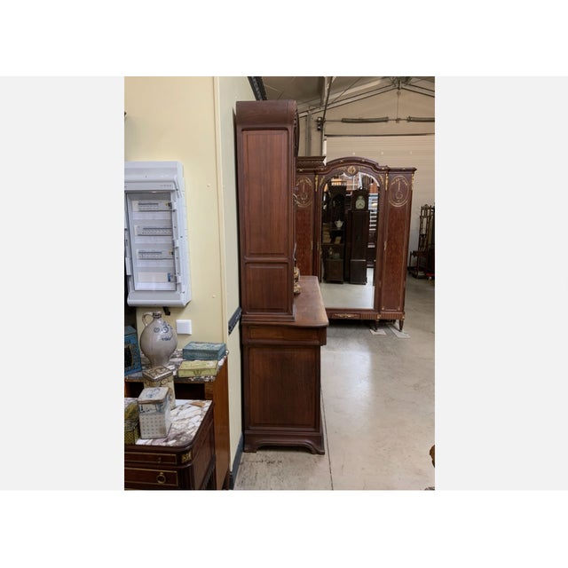 Antique Jugendstil Display Cabinet, 1910 For Sale - Image 6 of 13