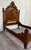 Antique Full Size Victorian Eastlake Carved Walnut and Flame Mahogany Bed For Sale - Image 12 of 14