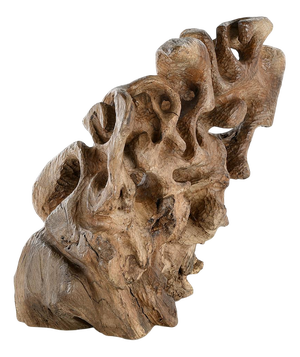 Carved Teak Root Sculpture