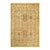 Mogul Collection Hand-Knotted Area Rug - Yellow 5' 3" x 7' 10" For Sale - Image 4 of 4