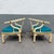 Cream Vintage Ming Style Horseshoe Lounge Chairs With Faux Alligator Skin - A Pair For Sale - Image 8 of 11