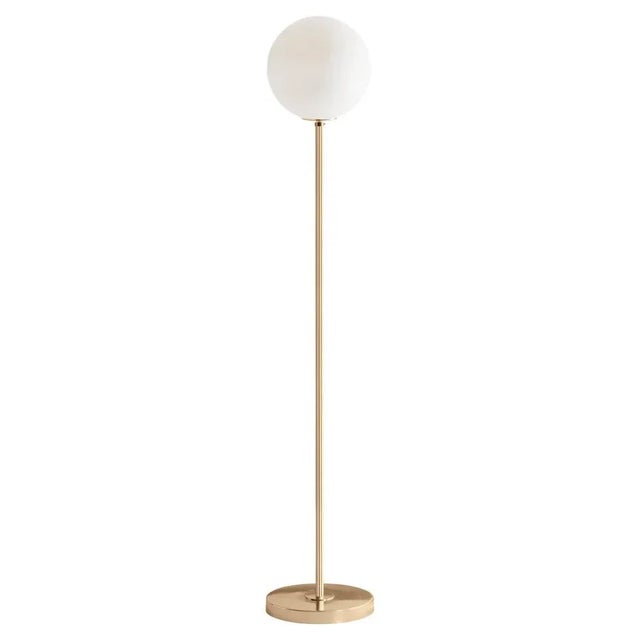 Gold Brass Floor Lamp 06 Dimmable by Magic Circus Editions For Sale - Image 8 of 8