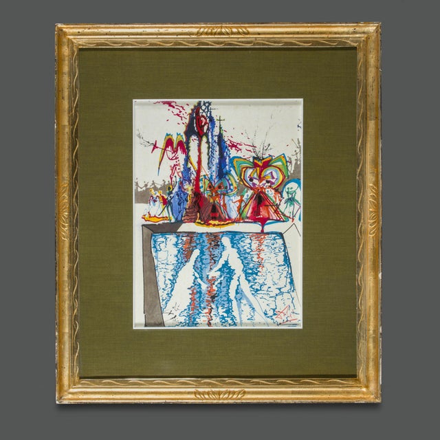 Salvador Dali, Abstract Composition, 1970s, Silkscreen For Sale - Image 13 of 13