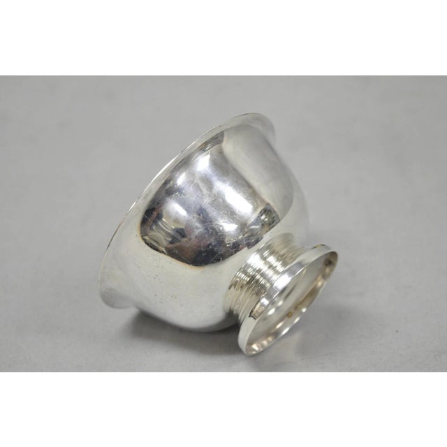 Metal Vintage Reed & Barton Paul Revere Design Silver Plated Small Nut Dish Bowl For Sale - Image 7 of 11