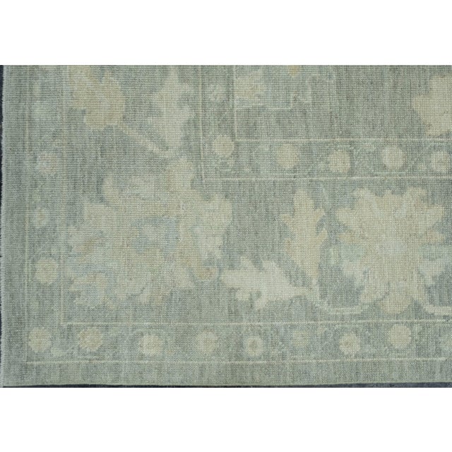 Turkish Turkish Oushak Rug 9'10" x 13'11" #18671 For Sale - Image 3 of 8