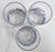 Italian 1990sSpode Blue Italian Double Old Fashioned Glasses Set-Set O F3 For Sale - Image 3 of 4