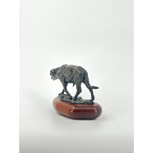 Mission is a striking lost-wax bronze sculpture by Italian-American sculptor Franco Vianello (1937–2015). Captured in mid-...