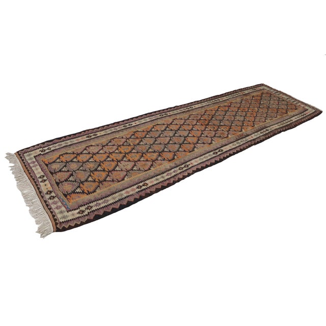 Caucasian Kilim Rug, 1920s For Sale - Image 3 of 18