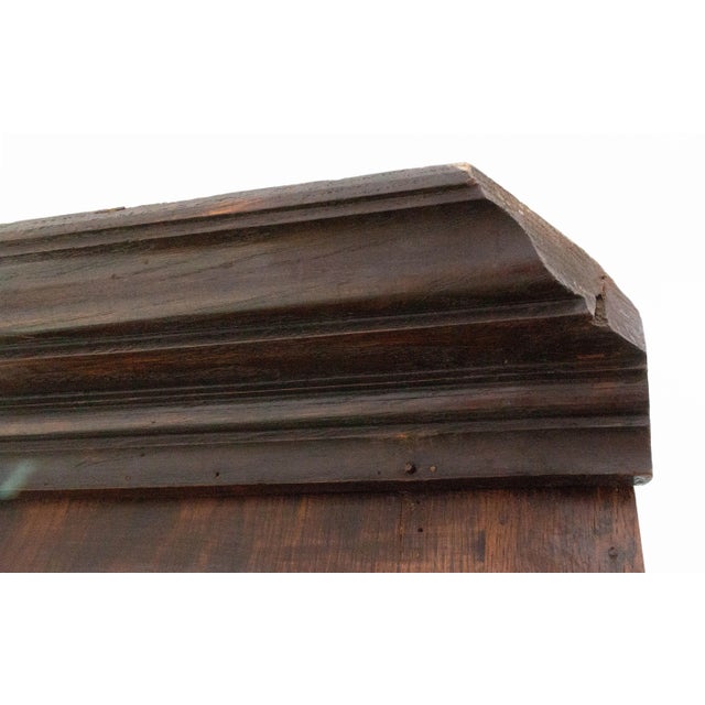 Spanish Gothic Revival Oak 2-Piece Buffet Cabinet, Late 19th Century For Sale - Image 10 of 14