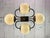1930s Czechoslovak Art Deco Rondocubist Geometric Chandelier, 1930s For Sale - Image 5 of 14