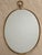 Contemporary Italian Brass Oval Mirror Articulated Hanger For Sale - Image 3 of 14