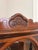 Wood Jacobean Antique 1920s Walnut China Cabinet For Sale - Image 7 of 8