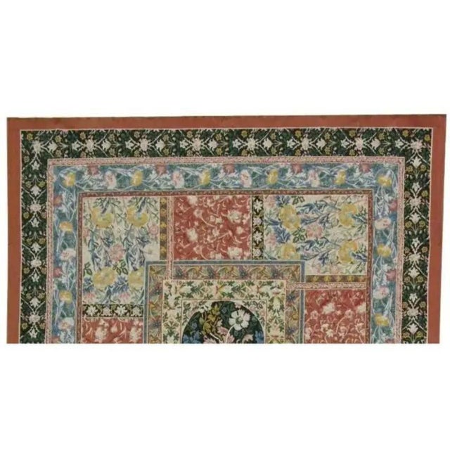 Vintage 1990s Aubusson Tapestry For Sale - Image 4 of 4