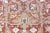 Red Persian Heriz With Geometric Medallion in Soft Red, Gray Blue With Soft Greens 7'6 X 10'8 For Sale - Image 8 of 13