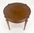 Heritage Henredon Round Fruitwood Lamp Side Table on Tapered Legs MINT